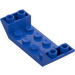 LEGO Blue Slope 2 x 6 (45°) Double Inverted with Open Center (22889)