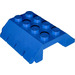 LEGO Blu Pendenza 4 x 4 (45°) Doppio con Cerniera (4857)