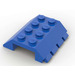 LEGO Blue Slope 4 x 4 (45°) Double with Hinge (4857)