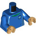 LEGO Blue Soccer Player Torso with Warm Tan Hands (973 / 76382)