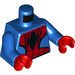 LEGO Blue Spiderman with Short Legs Minifig Torso (973 / 76382)