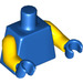 LEGO Blue SpongeBob Super Hero Minifig Torso (76382 / 88585)
