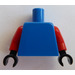 LEGO Blu Sport Minifigure Busto (973 / 73403)