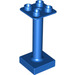 LEGO Blauw Stand 2 x 2 met Basis (93353)