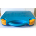 LEGO Blue Storage Case with Rounded Corners and Dark Azure Lid