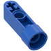 LEGO Blue Technic Beam 3.8 x 1 Beam with Click Rotation Ring Socket (41681)