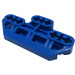 LEGO Blauw Technic Connector Blok 3 x 6 met Six As Gaten en Groove (32307)
