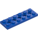 LEGO Blue Technic Plate 2 x 6 with Holes (32001)