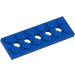 LEGO Blue Technic Plate 2 x 6 with Holes (32001)