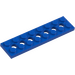 LEGO Niebieski Technic Płytka 2 x 8 z Dziury (3738)