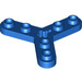 LEGO Blau Technic Rotor 3 Klinge mit 6 Bolzen (32125 / 51138)