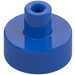 LEGO Blau Fliese 1 x 1 Rund mit Hollow Stange (20482 / 31561)