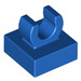 LEGO Blue Tile 1 x 1 with Clip (Raised &quot;C&quot;) (15712 / 44842)