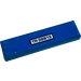 LEGO Blue Tile 1 x 4 with &#039;TR 38813&#039; Sticker (2431)