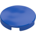 LEGO Blue Tile 2 x 2 Round with Bottom Stud Holder (14769)