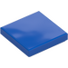 LEGO Blue Tile 2 x 2 with Groove (3068)