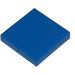 LEGO Blue Tile 2 x 2 without Groove