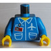 LEGO Blau Torso mit Airplane und ID Logo (973)