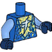 LEGO Blue Torso with Ninjago Logogram &#039;J&#039; and Blue Energy (973)