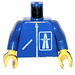 LEGO Blau Town Highway repairman Torso (973)