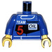 LEGO Bleu Town Racing Torse Team 5 et Oil (973)