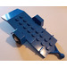 LEGO Blau Trailer Base 4 x 8 with White Wheels and Tires