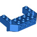 LEGO Blauw Trein Voorkant Wig 4 x 6 x 1.7 Omgekeerd met Studs Aan Voorkant Kant (87619)