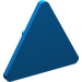 LEGO Blau Dreieckig Sign mit geteiltem Clip (30259 / 39728)