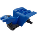 LEGO Blauw Tricycle Body met Dark Grijs Chassis (76040)