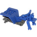 LEGO Blue Tricycle with Dark Gray Body