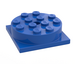 LEGO Bleu Turntable 4 x 4 Base avec Same Color Haut (3403 / 73603)