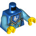 LEGO Blue Ultimate Robin Minifig Torso (973 / 76382)