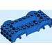 LEGO Blauw Voertuig Basis met Same Color Wiel Holders (11650 / 12622)