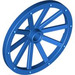 LEGO Blue Wagon Wheel Ø43 x 3.2 with 10 Spokes (33211)