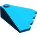 LEGO Blue Wedge 4 x 4 (18°) Corner (43708)