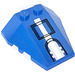LEGO Blauw Wig 4 x 4 Drievoudig met AT-RT Gun Turrent Sticker met noppen (48933)