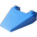 LEGO Blue Wedge 4 x 4 without Stud Notches (4858)