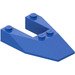 LEGO Blau Keil 6 x 4 Ausgeschnitten ohne Bolzenkerben (6153)