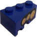 LEGO Blau Keil Backstein 3 x 2 Recht mit Links Headlights Aufkleber (6564)