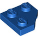 LEGO Blue Wedge Plate 2 x 2 Cut Corner (26601)