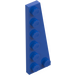 LEGO Blue Wedge Plate 2 x 6 Right (78444)