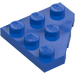 LEGO Blau Keil Platte 3 x 3 Ecke (2450)