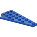 LEGO Blau Keil Platte 4 x 8 Flügel Recht mit Unterseite Stud Notch (3934)
