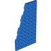 LEGO Blue Wedge Plate 6 x 12 Wing Left (3632 / 30355)