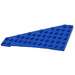 LEGO Blue Wedge Plate 7 x 12 Wing Left (3586)