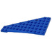 LEGO Blauw Wig Plaat 7 x 12 Vleugel Links (3586)