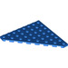 LEGO Blau Keil Platte 8 x 8 Ecke (30504)