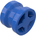 LEGO Blue Wheel Rim Ø8 x 6.4 without Side Notch (4624)