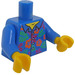 LEGO Blue &#039;Where are my Pants?&#039; Guy Minifig Torso (973 / 88585)