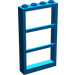 LEGO Blau Fenster 1 x 4 x 6 mit 3 Panes (6160)